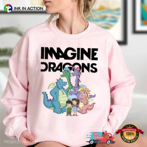 Imagine Dragon Dragon Tales Animation T-shirt