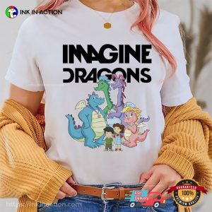 Imagine Dragon Dragon Tales Animation T shirt 3