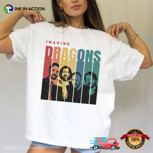 Imagine Dragons Band Vintage Style T shirt 3