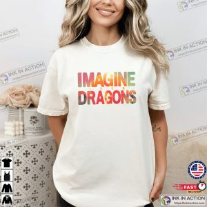 Imagine Dragons Loom Tour 2024 Comfort Colors T shirt 3