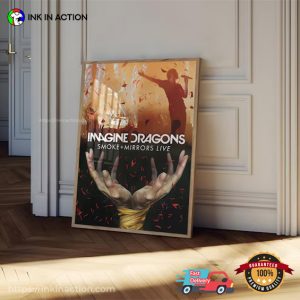 Imagine Dragons Smoke And Mirrors Live Poster 1