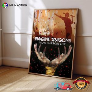 Imagine Dragons Smoke And Mirrors Live Poster 2