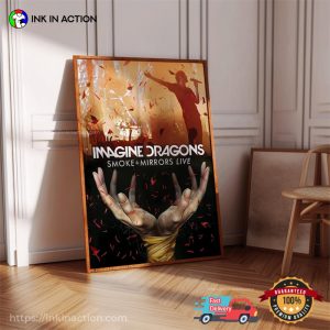 Imagine Dragons Smoke And Mirrors Live Poster