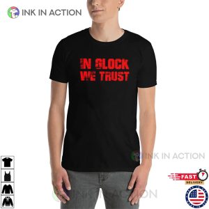 In Glock We Trust Blur Unisex T-shirt