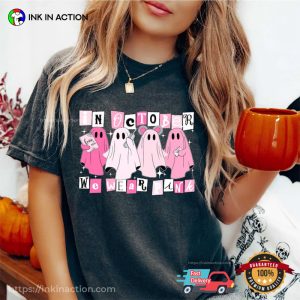 In October We Wear Pink Trick Or Treat Comfort Colors T shirt 2