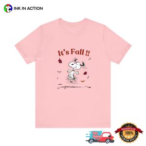 It's Fall Season Snoopy Comfort Colors T shirt 2