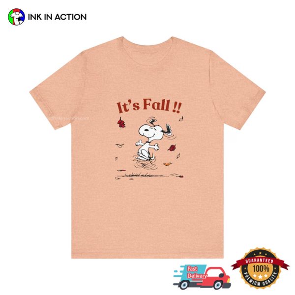 It’s Fall Season Snoopy Comfort Colors T-shirt