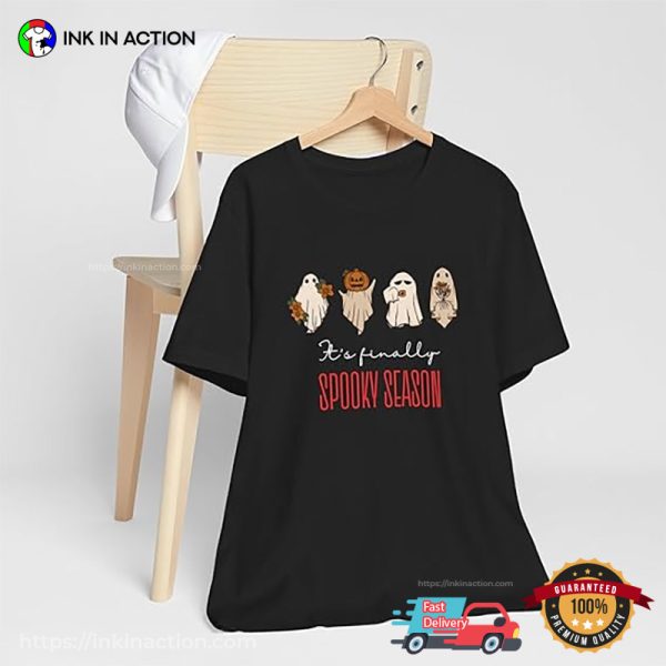 It’s Finally Spooky Season T-shirt