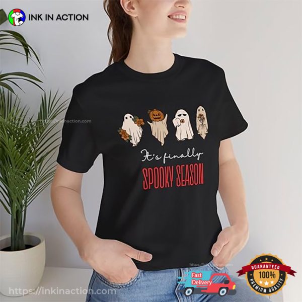 It’s Finally Spooky Season T-shirt