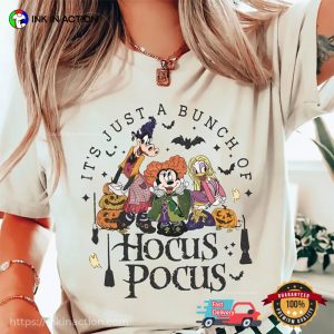 It’s Just A Bunch Of Hocus Pocus Minnie And Girls Comfort Colors T-shirt