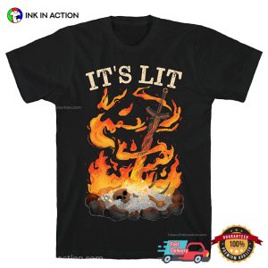 It's Lit Bonfire Night Soul T shirt 2