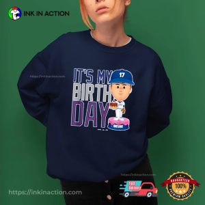 It's My Birthday Shohei Ohtani MLBPA T shirt 1