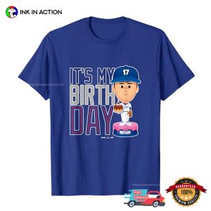 It's My Birthday Shohei Ohtani MLBPA T shirt 3