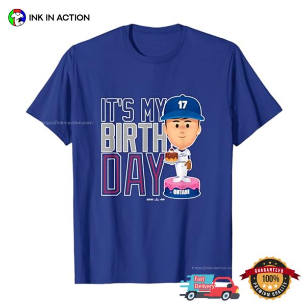 It’s My Birthday Shohei Ohtani MLBPA T-shirt