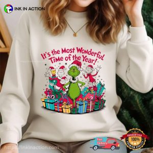 It's The Most Wonderful Time Of The Year grinch christmas shirts 1