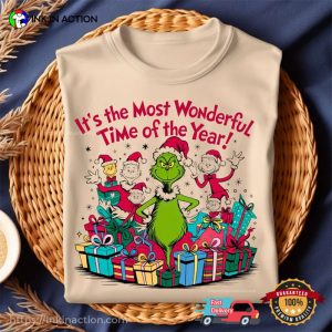 It’s The Most Wonderful Time Of The Year Grinch Christmas Shirts