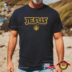 JESUS Join The Rebel Forces Religious Wars T-shirt