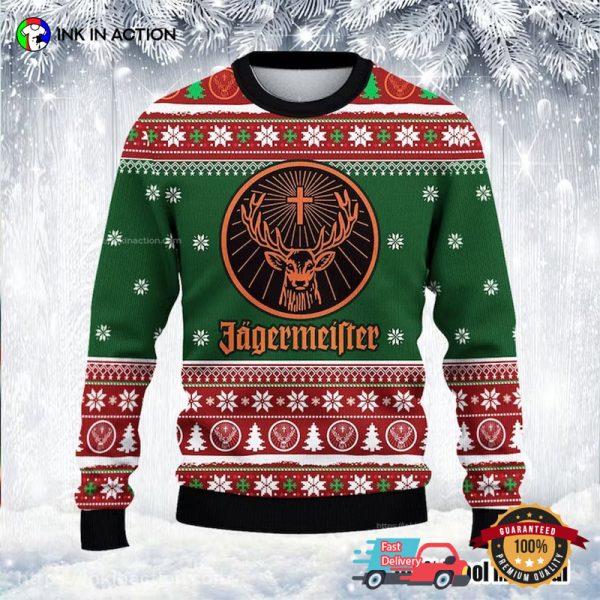 Jagermeisters Vintage Christmas Sweater