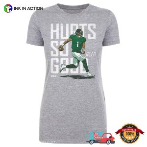 Jalen Hurts Hurts So Good NFLPA Eagles Football T shirt 2