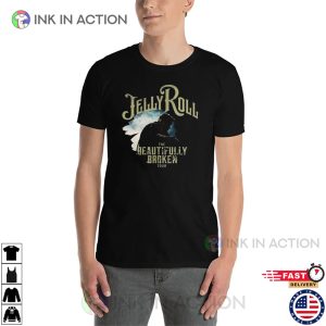 Jelly Roll The Beautifully Broken Tour 2024 Music T shirt 2