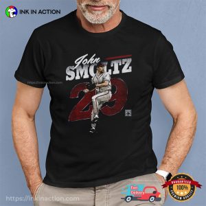 John Smoltz Atlanta Retro WHT T-shirt