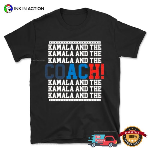 Kamala Coach Waltz Harris 2024 Tee