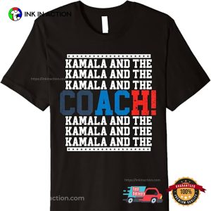 Kamala Coach Waltz Harris 2024 Tee 3