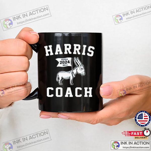 Kamala Harris Tim Walz 2024 Coach Election Mug