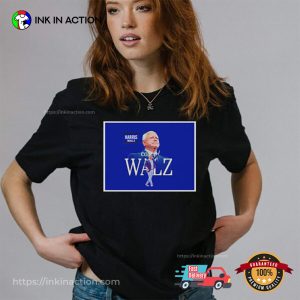 Kamala Harris and Tim coach Walz T Shirt 3