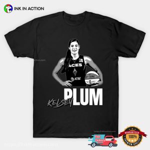 Kelsey Plum BW Style T Shirt 3