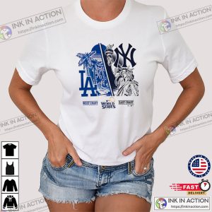 LA Dodgers Vs NY Yankees MLB 2024 World Series T-shirt