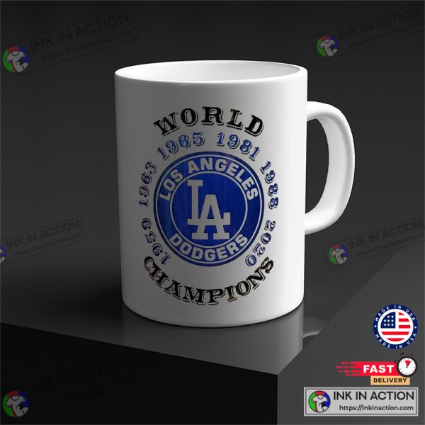 LA Dodgers World Champions Series Coffee Cup