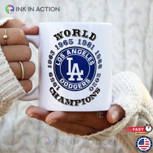 LA Dodgers World Champions Series Coffee Cup 2