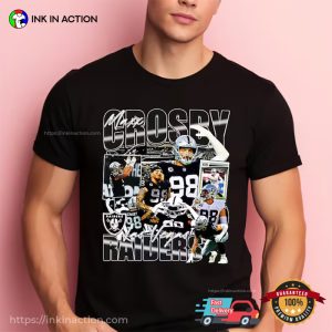 Las Vegas Raiders Maxx Crosby Raiders Vintage 90s Tee 3