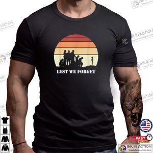 Lest We Forget Memorial Day For Our Fallen T-Shirt