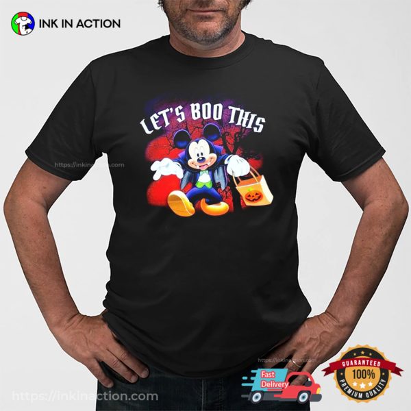 Let’s Boo This Vampire Mickey Mouse T-shirt