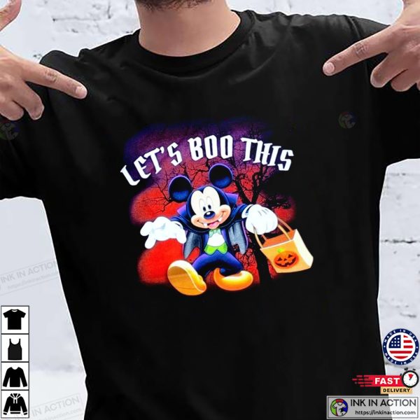 Let’s Boo This Vampire Mickey Mouse T-shirt