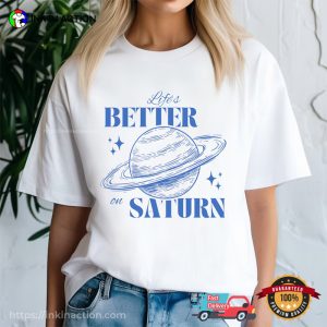 Life's Better On Saturn SZA Unisex T shirt 2