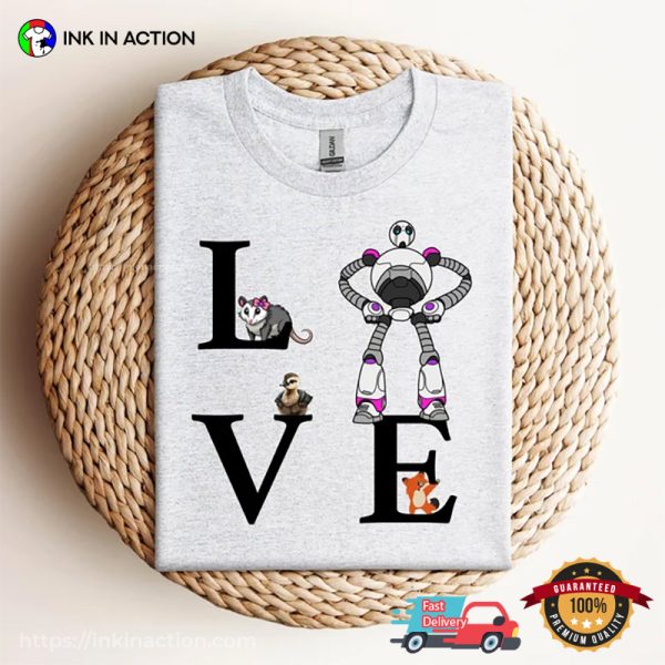 Love The Wild Robot New Movie Tee