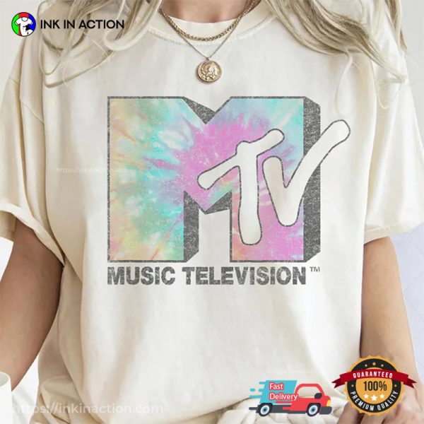 MTV Music Television Logo Comfort Colors T-shirt