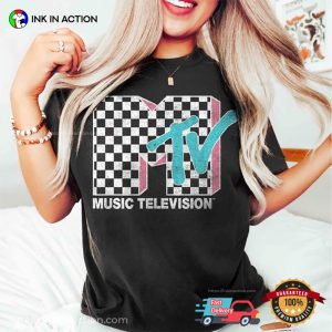 MTV Music Television Retro Comfort Colors T shirt 1