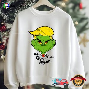 Make Christmas Great Again Grinch Trump Shirt