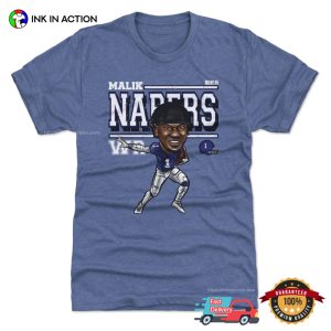 Malik Nabers New York Giant WR T shirt 1