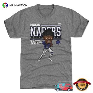 Malik Nabers New York Giant WR T shirt 2