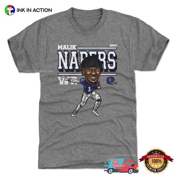 Malik Nabers New York Giant WR T-shirt