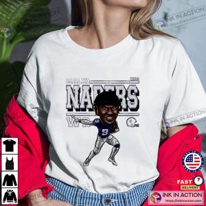 Malik Nabers New York Giants Funny Meme T-shirt