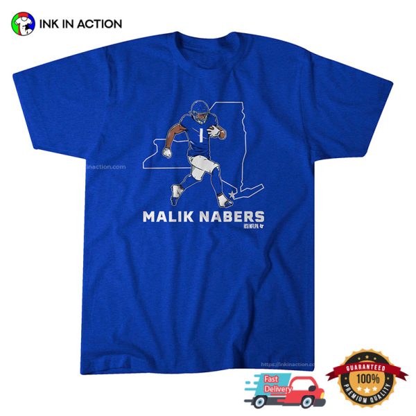 Malik Nabers New York Giants NFLPA T-shirt