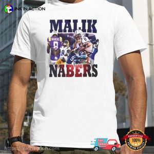 Malik Nabers New York Giants Vintage Style Shirt 3