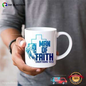 Man of Faith Christian Dad Coffee Mug 2