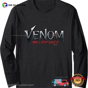 Marvel Venom The Last Dance Movie Logo Shirt 3